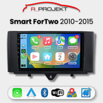 Autoradio Android Auto Carplay Smart ForTwo 2010-2015