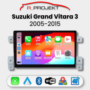Pantalla Android Auto Carplay Suzuki Grand Vitara 3 2005-2015