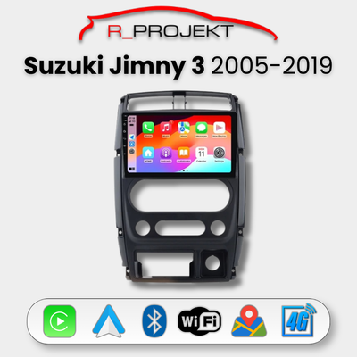 Pantalla Android Auto Carplay Suzuki Jimny 3 2005-2019