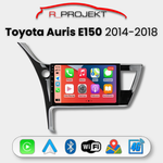 Pantalla Android Auto Carplay Toyota Auris 2014-2018