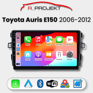 Pantalla Android Auto Carplay Toyota Auris E150 2006-2012