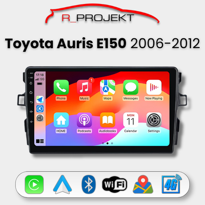 Pantalla Android Auto Carplay Toyota Auris E150 2006-2012
