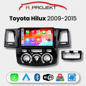 Pantalla Android Auto Carplay Toyota Hilux 2009-2015