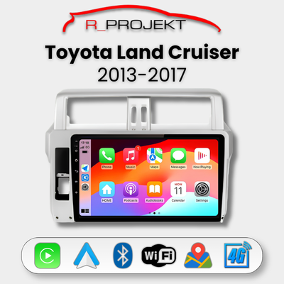 Pantalla Android Auto Carplay Toyota Land Cruiser 2013-2017