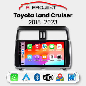 Pantalla Android Auto Carplay Toyota Land Cruiser 2018-2023