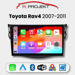 Pantalla Android Auto Carplay Toyota RAV4 RAV 4 2007-2011