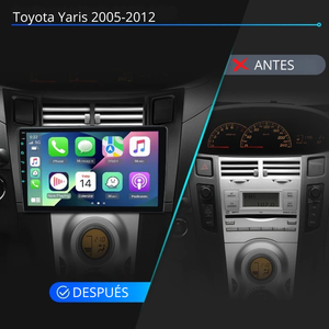 Autoradio Android Auto Carplay Toyota Yaris 2005-2012