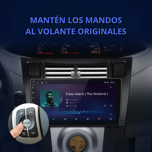 Autoradio Android Auto Carplay Toyota Yaris 2005-2012