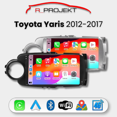 Pantalla Android Auto Carplay Toyota Yaris 2012-2017
