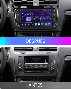 Pantalla Android Auto Carplay Volkswagen Golf 7 2013-2017