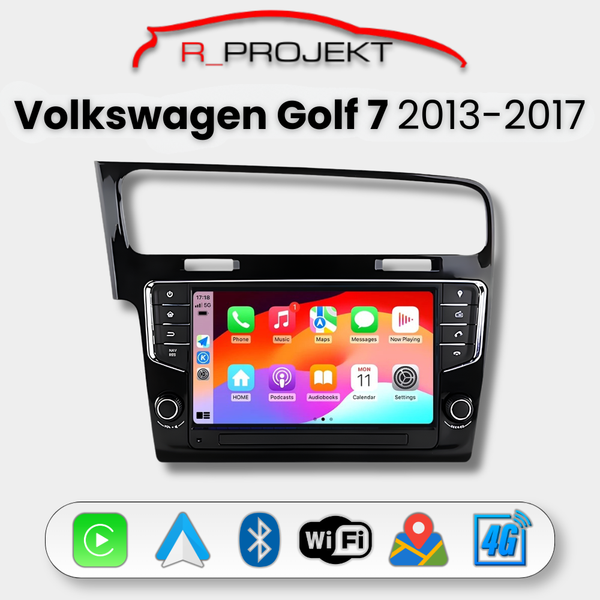 Pantalla Android Auto Carplay Volkswagen Golf 7 2013-2017