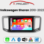 Autoradio Android Auto Carplay Volkswagen Sharan 2010-2022