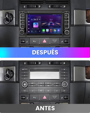 Autoradio Android Auto Carplay Volkswagen Touareg Multivan Transporter i20 2004-2011
