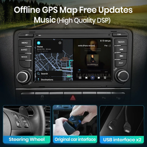 Autoradio Android Auto Carplay Volkswagen Touareg Multivan Transporter i20 2004-2011