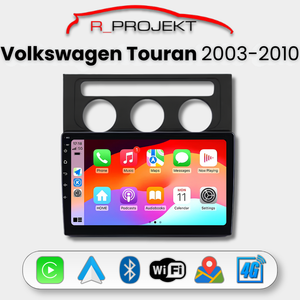Autoradio Android Auto Carplay Volkswagen Touran 1 2003-2010