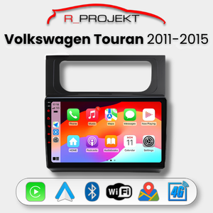 Autoradio Android Auto Carplay Volkswagen Touran 2011-2015