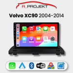 Pantalla Android Auto Carplay Volvo XC90 2004-2014