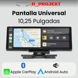 Universeller Autobildschirm Android Auto & Carplay 10,25 Zoll