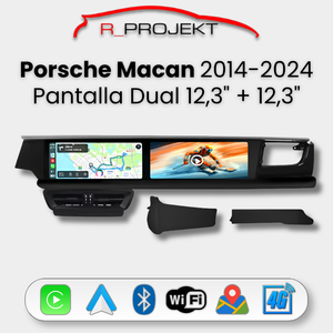 Dual Head Unit Porsche Macan 2014-2024