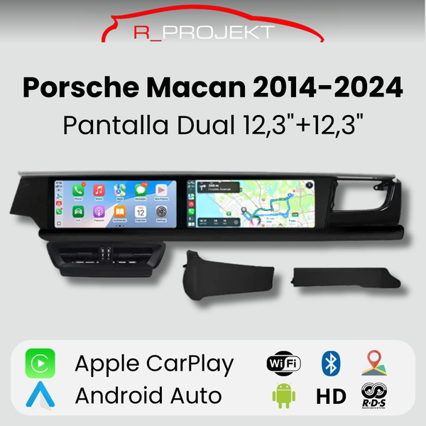Dual Screen Porsche Macan 2014-2024