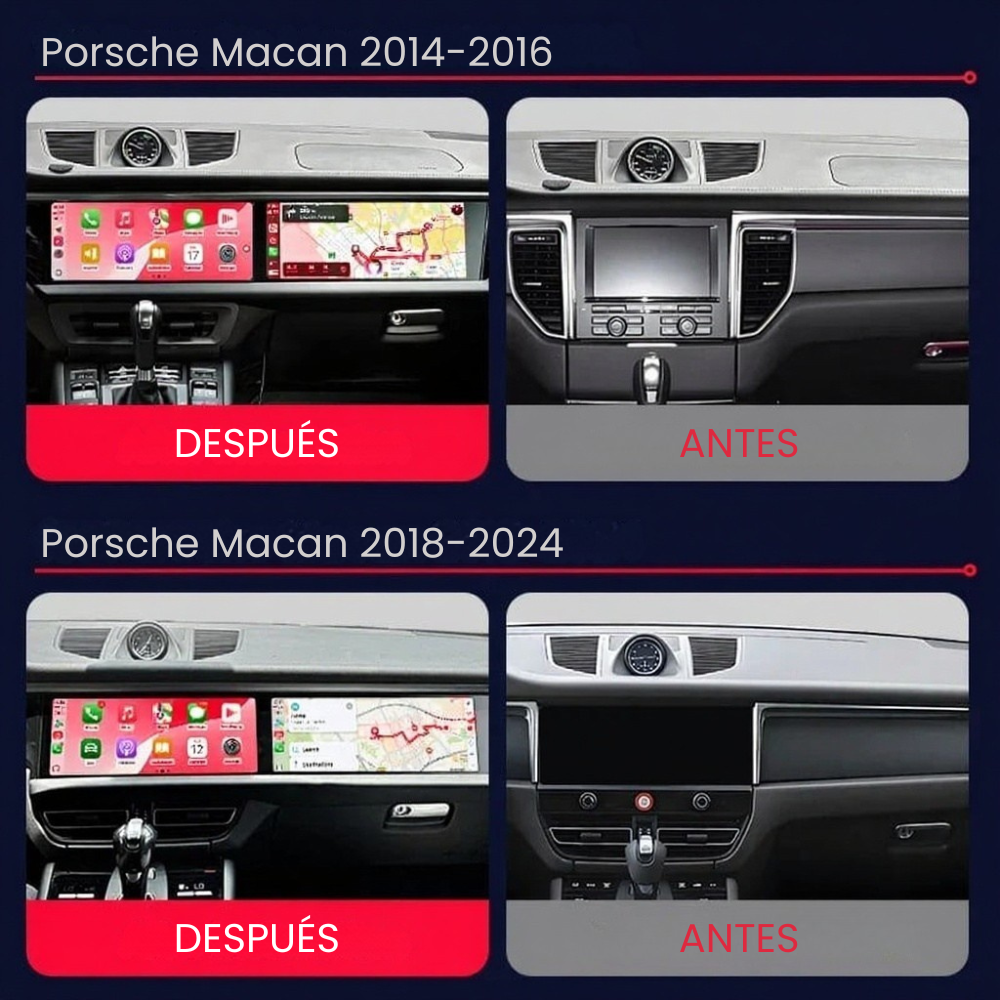 Dual Screen Porsche Macan 2014-2024