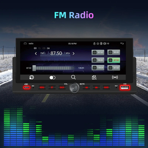 Universales 1 DIN Autoradio Android Auto Carplay 6,86