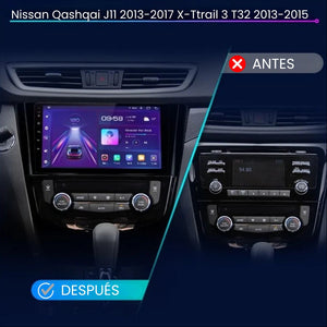 Pantalla_Android_10_pulgadas_instalada_en_salpicadero_Nissan_Qashqai_2015