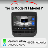 Pantalla trasera Tesla Model 3 / Model Y  7.2” Infoentretenimiento y Aire Acondicionado