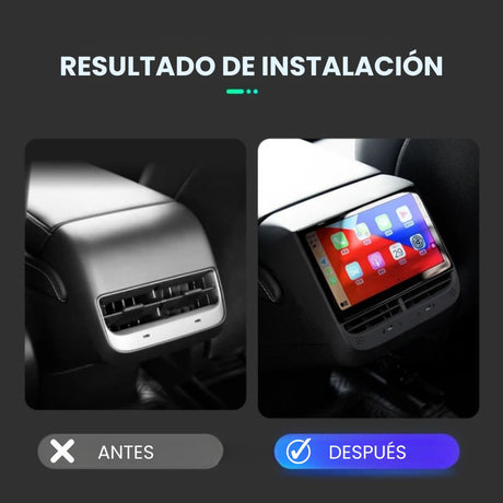 Pantalla trasera Tesla Model 3 / Model Y  7.2” Infoentretenimiento y Aire Acondicionado RProjekt