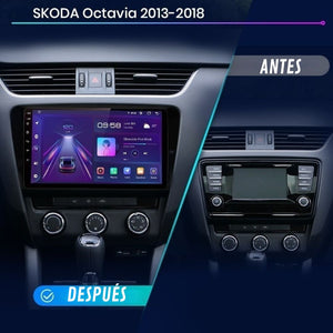 Android Auto Carplay Screen Skoda Octavia 3 2013-2018
