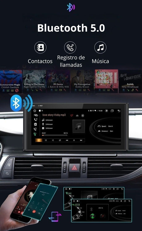 Radio Android Auto Caplay Audi A6 A7 2011-2019 10,25 Pulgadas RProjekt