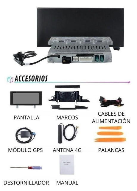 Radio Android Auto Caplay Audi A6 A7 2011-2019 10,25 Pulgadas RProjekt