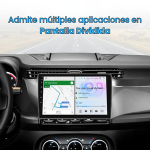 pantalla instalada en alfa romeo giulietta admite multiples apps en pantalla dividida