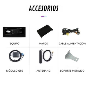 Android Auto Carplay Screen Audi A1 2013 - 2018 