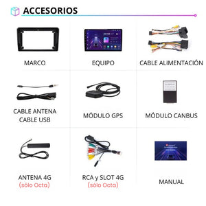 Android Auto Carplay Screen Audi A3 8P 2003 - 2013