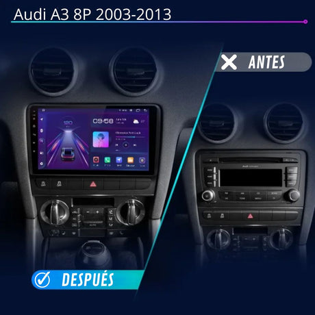 Radio Android Auto Carplay Audi A3 8P 2003 - 2013 RProjekt