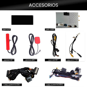 Pantalla Android Auto Carplay Audi A3 8V 2013-2018