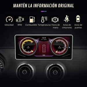 pantalla android auto audi a3 8v pantalla carplay audi a3 radio android auto audi a3 radio carplay audi a3 pantalla tactil audi a3 radio android audi a3 bluetooth 4g google maps waze spotify