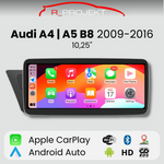 Android Auto CarPlay Bildschirm für Audi A4 A5 2009-2016 10 Zoll 