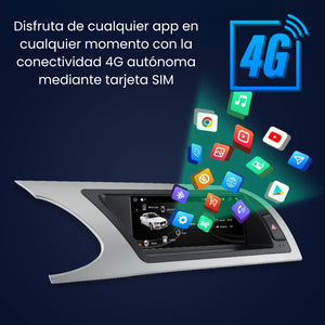 Android Auto Carplay Screen Audi A4 B8 2009-2016 