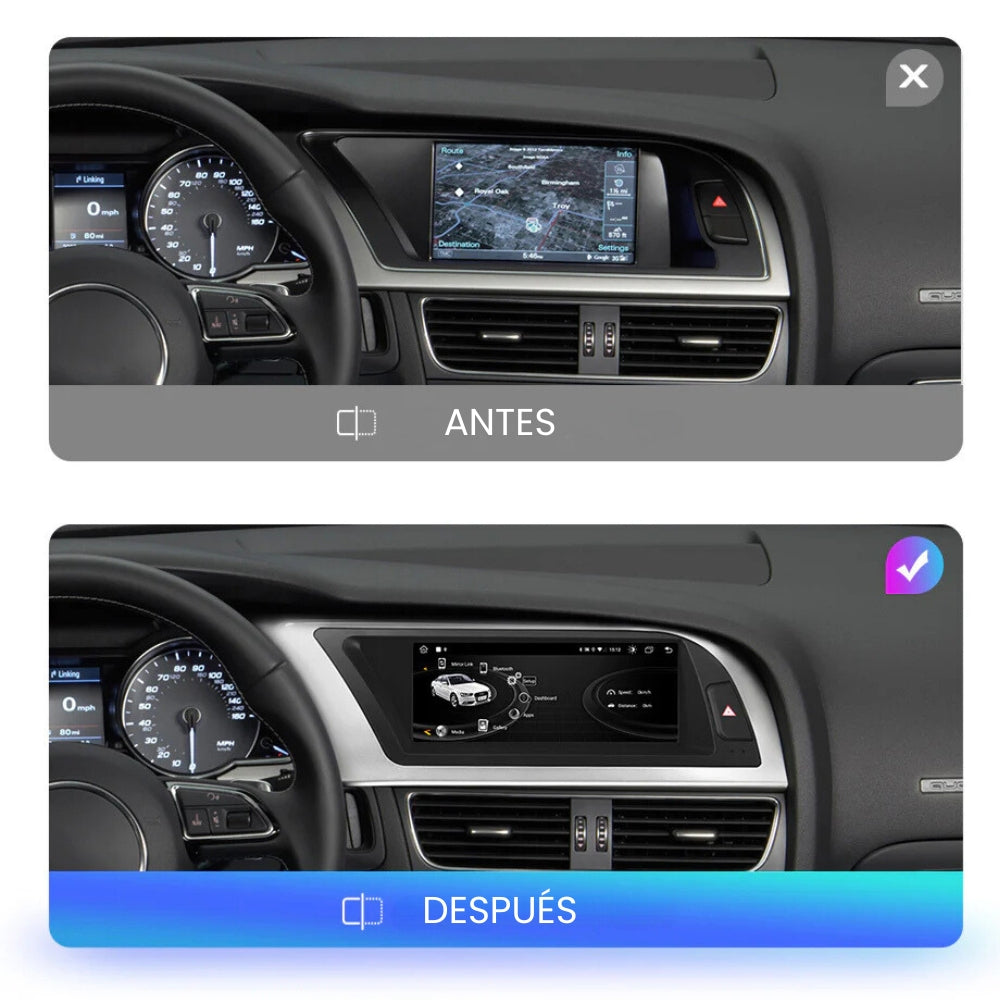 Android Auto Radio Carplay Audi A4 B8 2009-2016