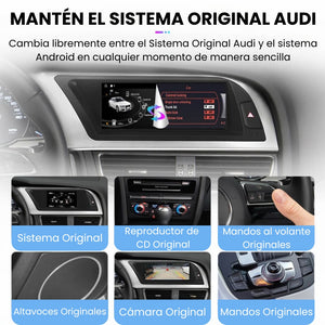 Android Auto Carplay Screen Audi A4 B8 2009-2016 
