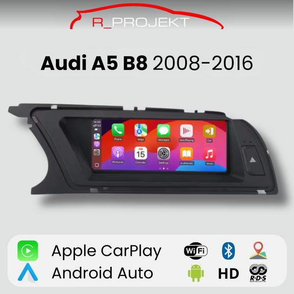 Android Auto Carplay Screen Audi A5 B8 2008-2016 