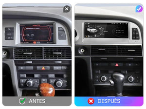 Android Auto Carplay Screen Audi A6 C6 4F 2005-2011 