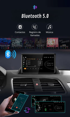 Android Auto Carplay Screen Audi Q3 2012-2018 