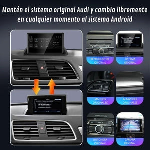 Android Auto Carplay Screen Audi Q3 2012-2018 