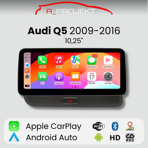 Android Auto Carplay Screen for Audi Q5 2009 - 2016 10 Inch 