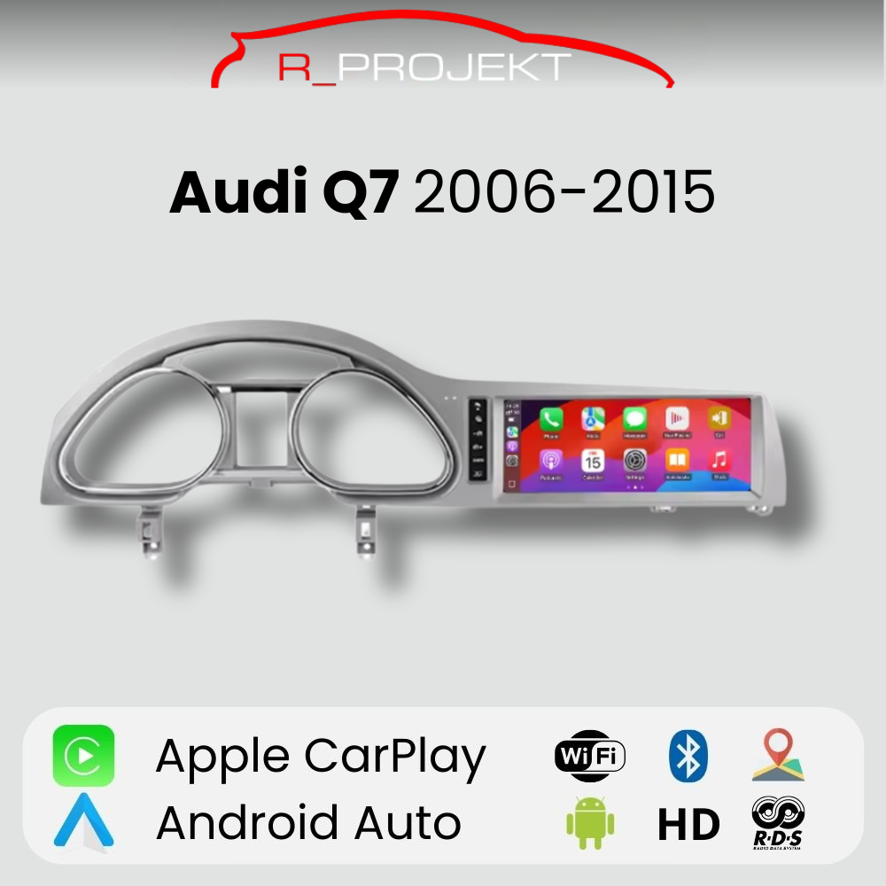 Radio Android Auto Carplay Audi Q7 2006 - 2015