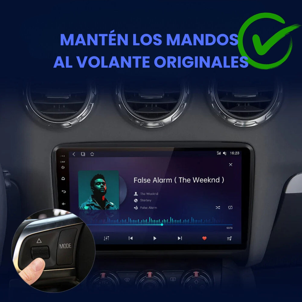 Radio Android Auto Carplay Audi TT MK2 8J 2006-2014