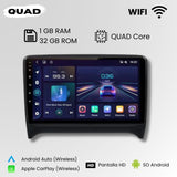 Android Auto Radio Carplay Audi TT MK2 8J 2006-2014